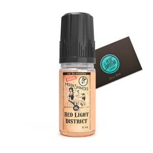 E liquide red light district moonshiners aux sels de nicotine